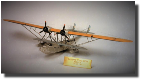 Consolidated P2Y. Scratch built in aluminum by Guillermo Rojas Bazan. 1:40 scale model. Museo Naval de la Nación, Buenos Aires, Argentina. Consolidated P2Y. Scratch built in aluminum by Guillermo Rojas Bazan. 1:40 scale model. Museo Naval de la Nación, Buenos Aires, Argentina.